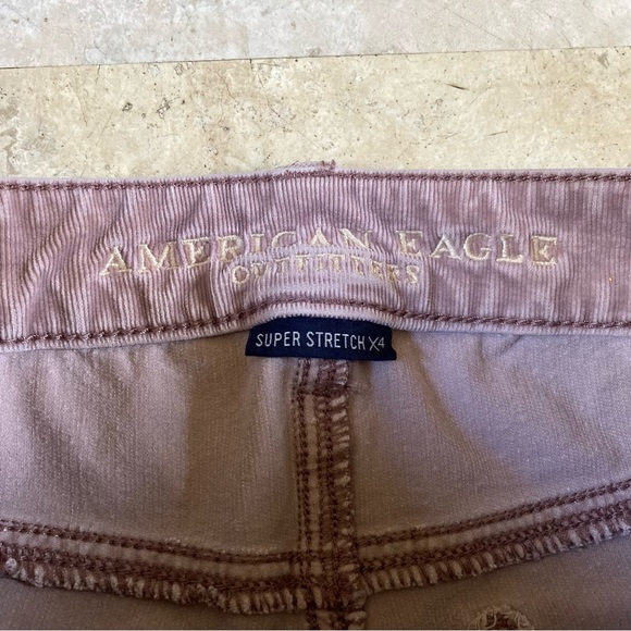 American Eagle Hi-Rise Jegging Corduroy Pants Super Stretch X4 - Picture 8 of 15